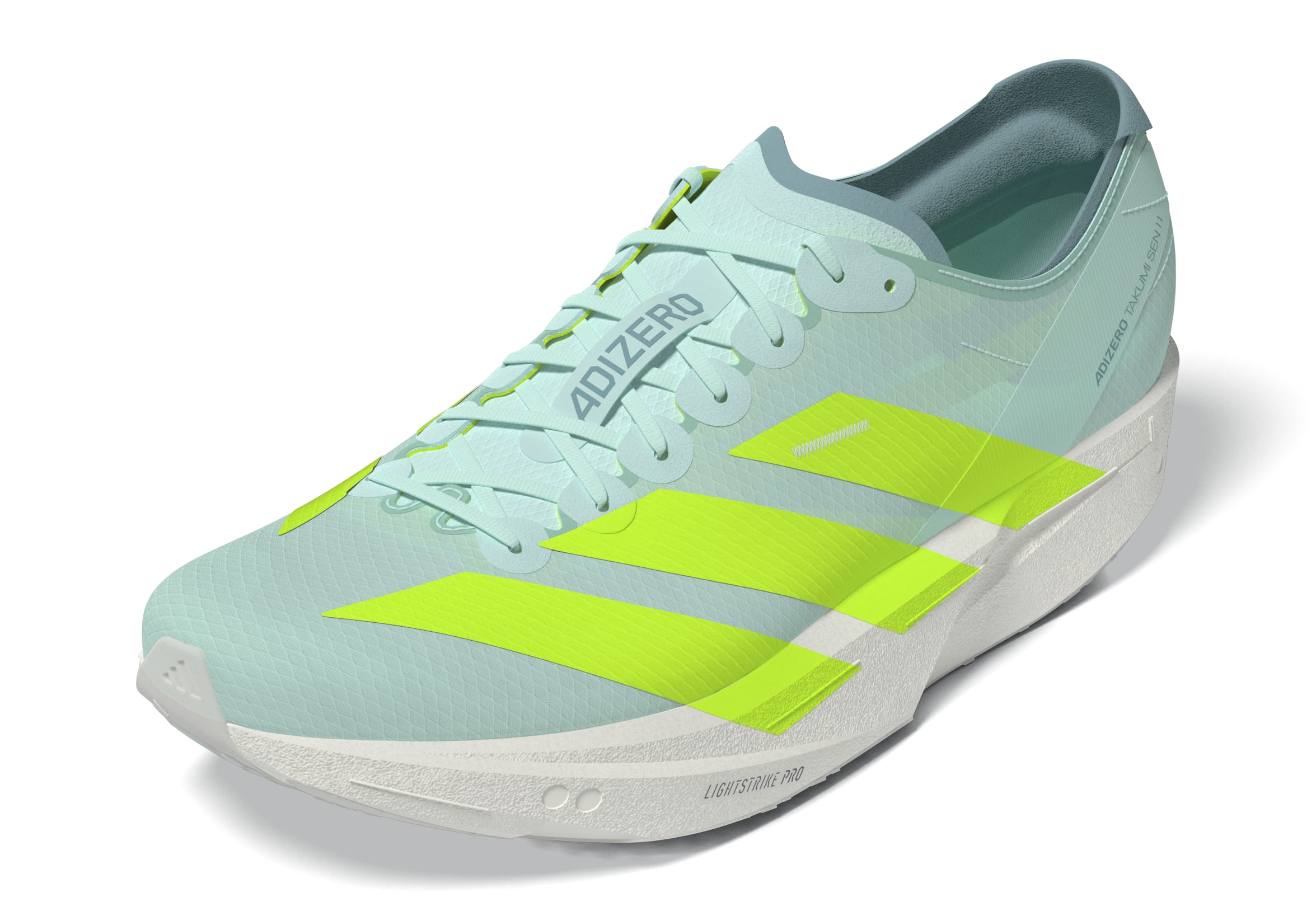 Schrägansicht von vorne linker Schuh Außenseite