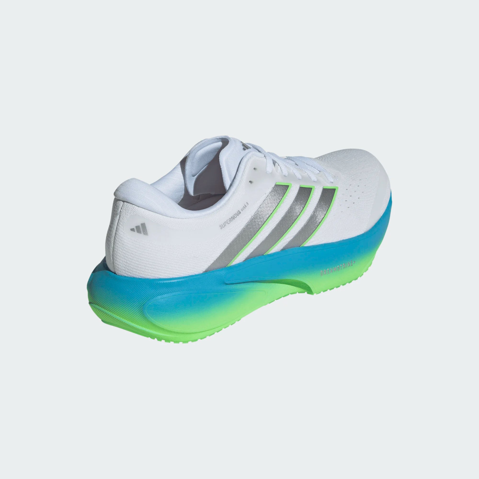 Schrägansicht rechter Schuh von hinten Außenseite