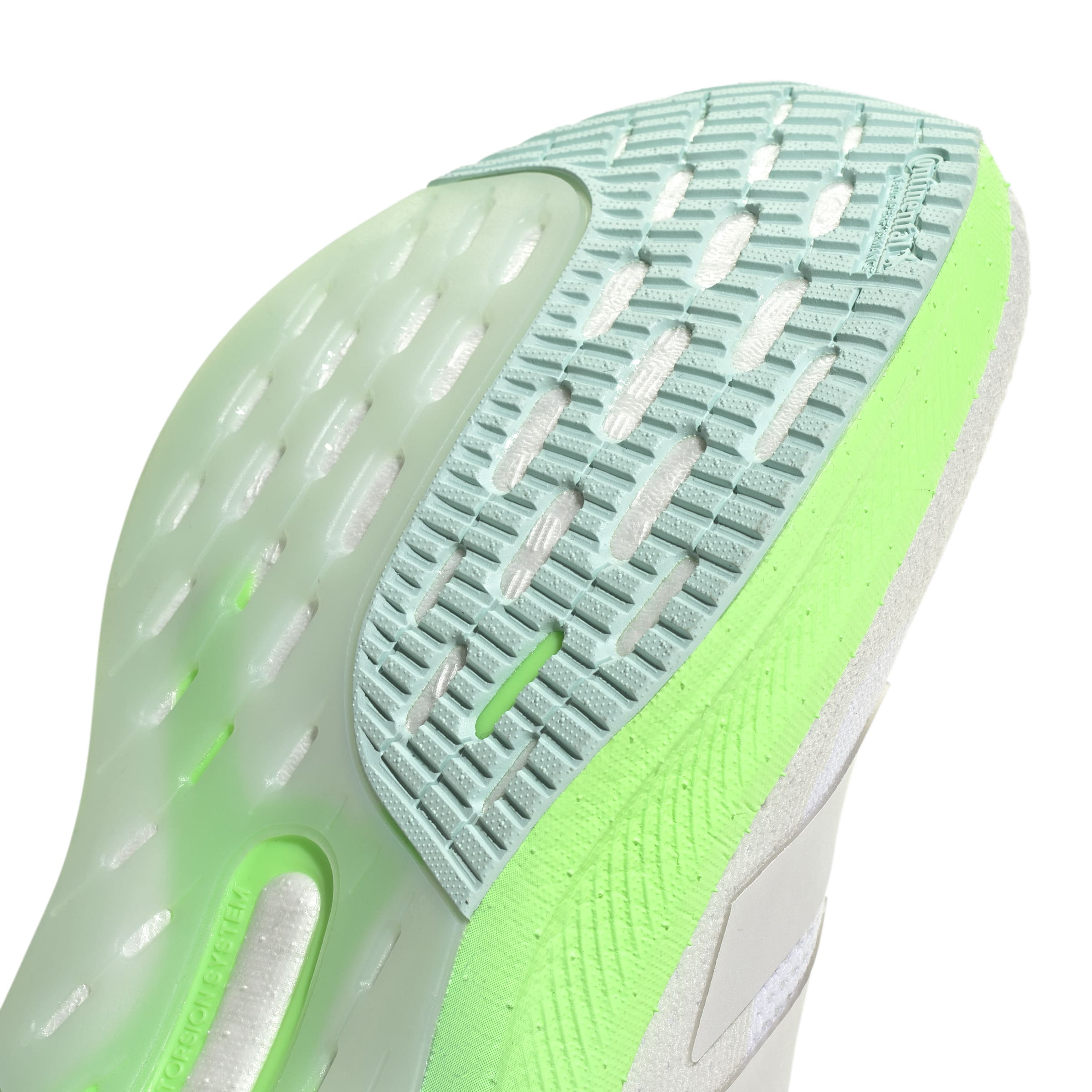 Detailansicht Zehenbereich rechter Schuh Untersicht