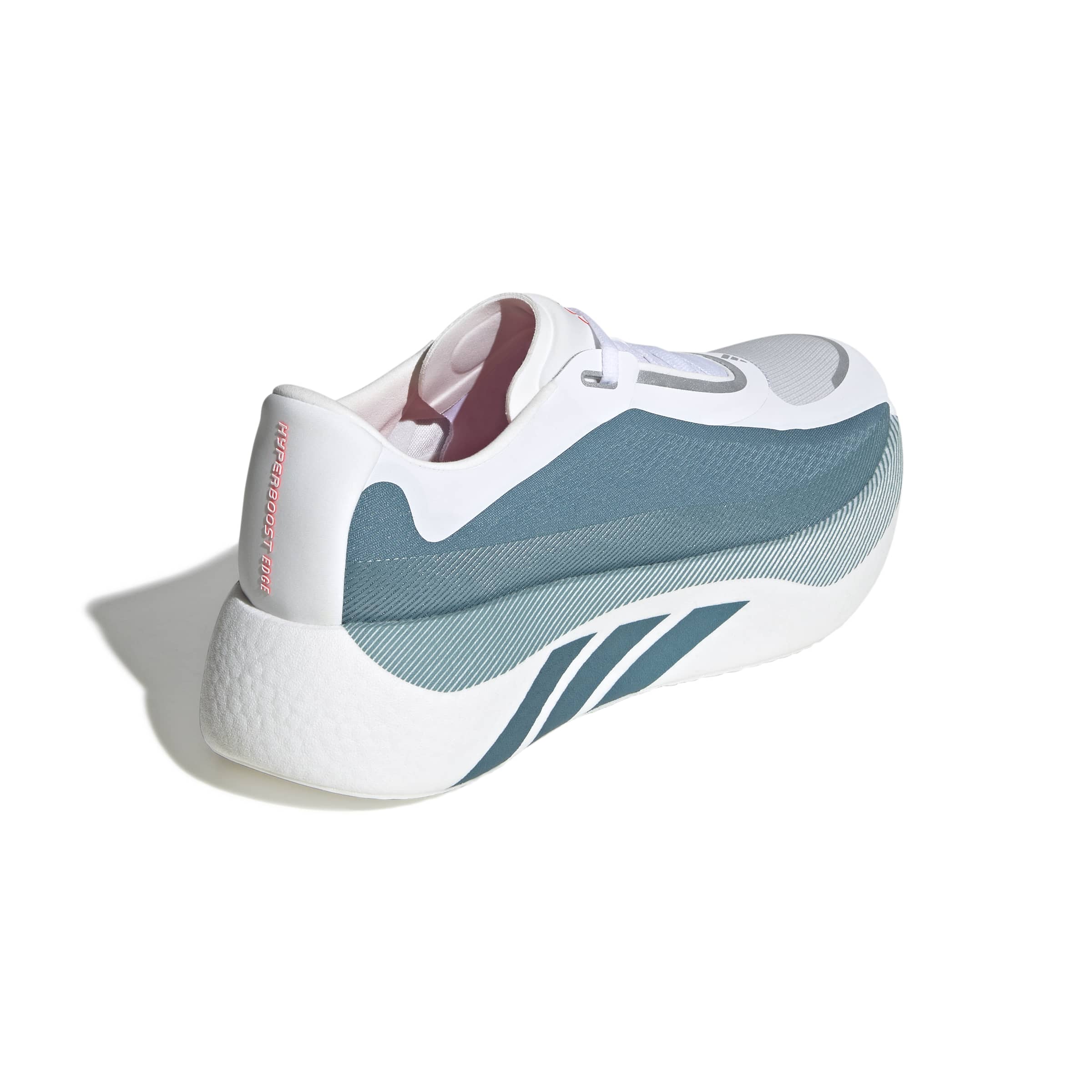 Schrägansicht rechter Schuh hinten außen