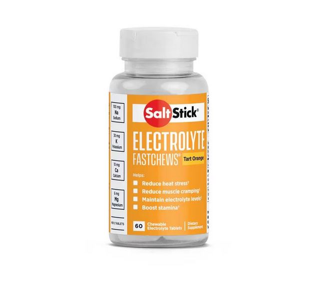 SaltStick Fastchews Mango, Electrolyte Chewables, 60 count, 96g
