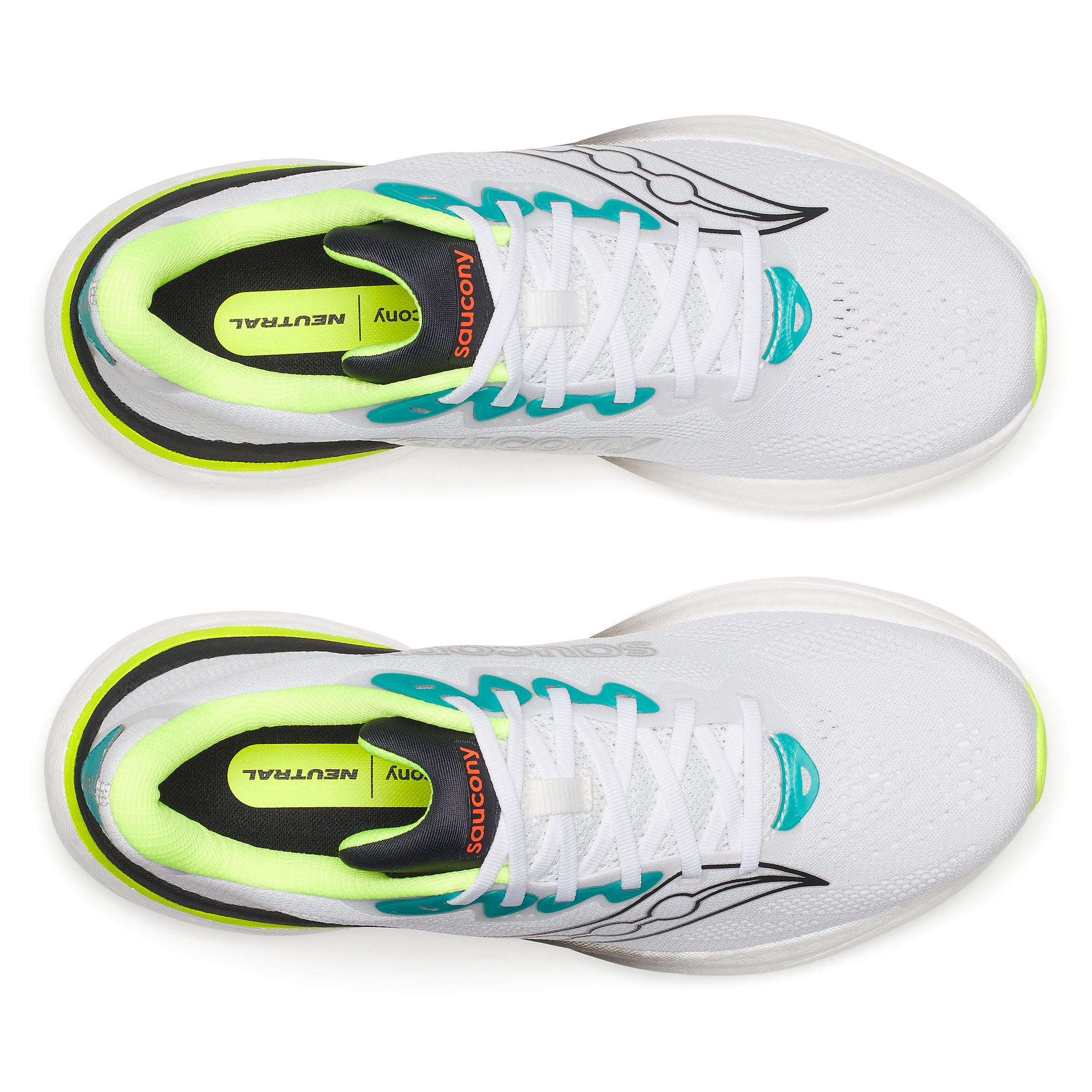 Draufsicht beide Schuhe