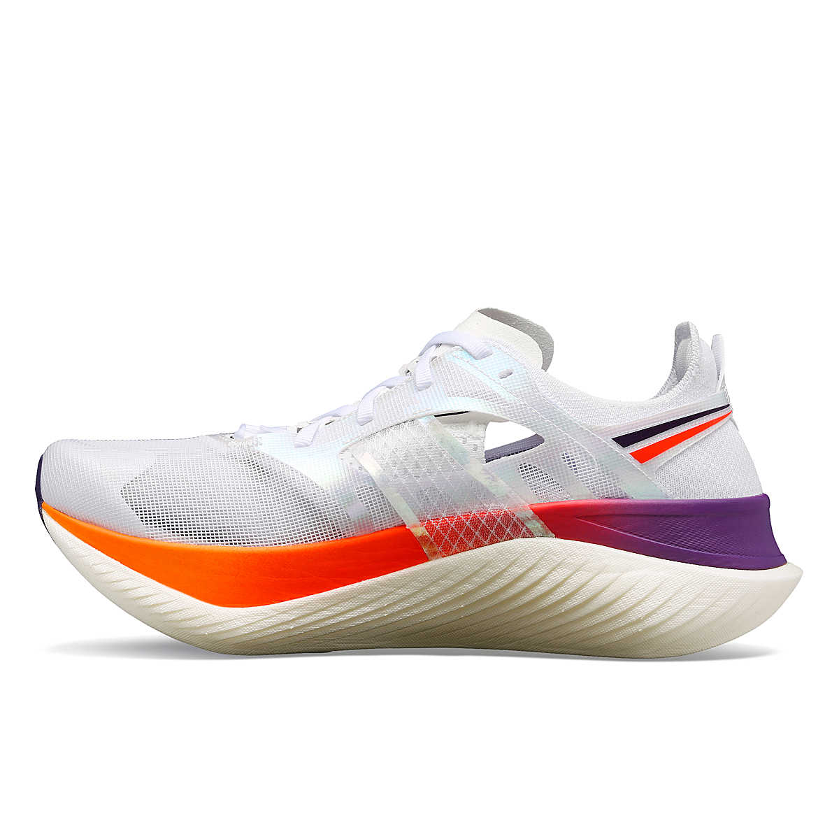 Saucony Endorphin Elite, Herren, white/vizired blanc