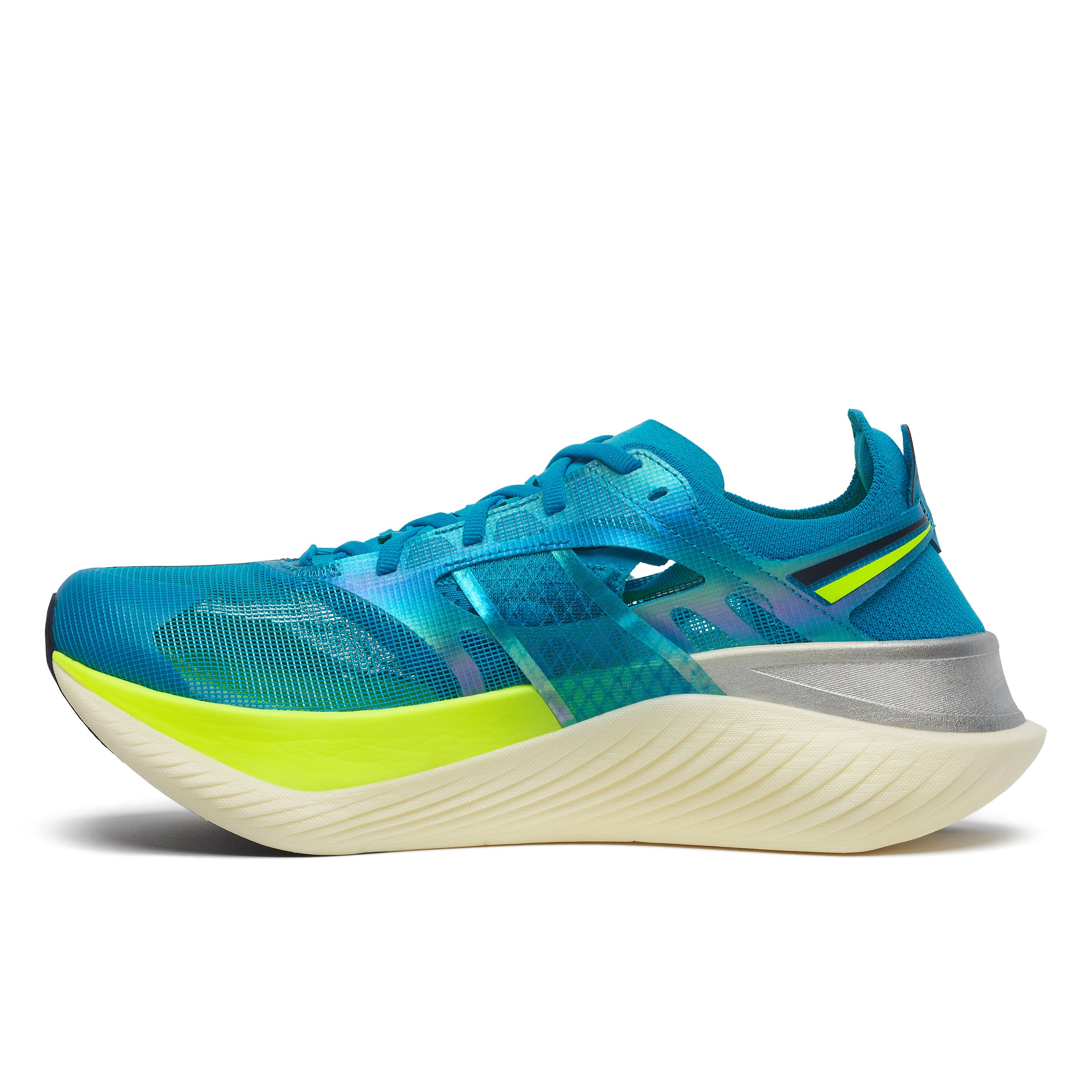 Saucony Endorphin Elite, Laufschuh, Herren, Viziblue/Citron