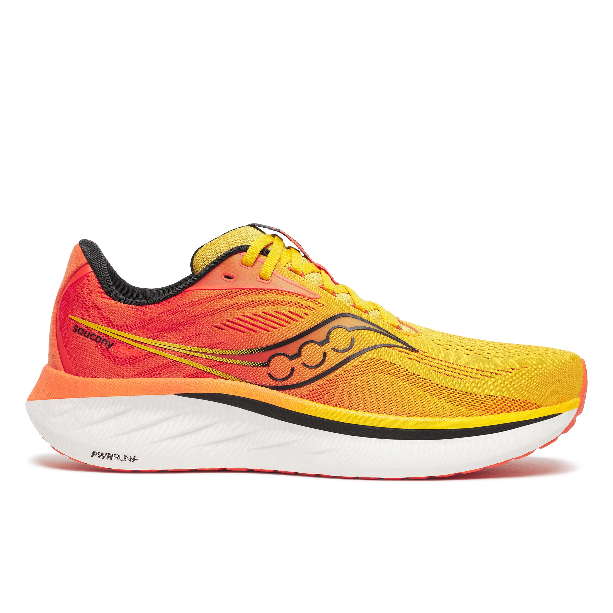 Saucony Ride 18, Herren, POLLEN/PEPPER