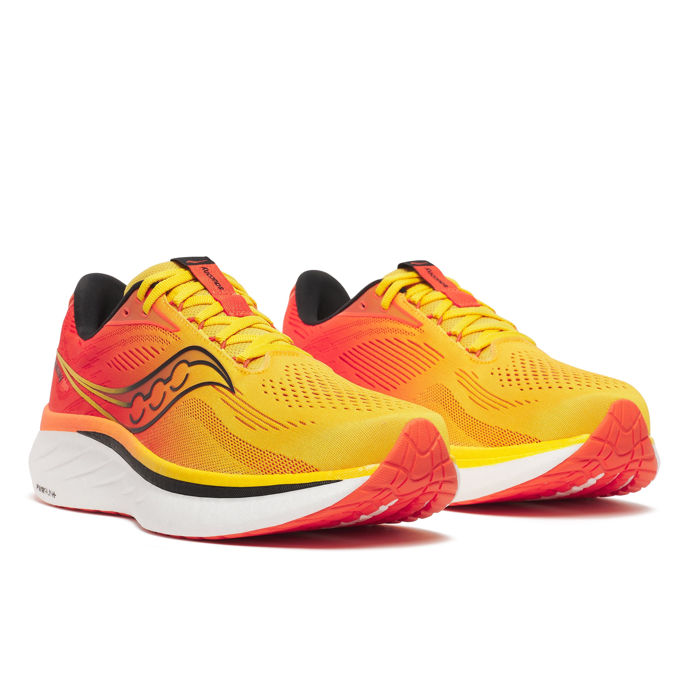 Saucony Ride 18, Herren, POLLEN/PEPPER