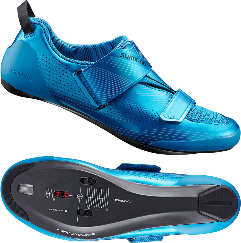 fahrradschuhe triathlon Shimano Fahrradschuh, Triathlon-/ Rennradschuh SH-TR901, unisex, blau