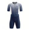 Trinovate Elite Aero Trisuit Sleeved, Herren, Blue Horizon