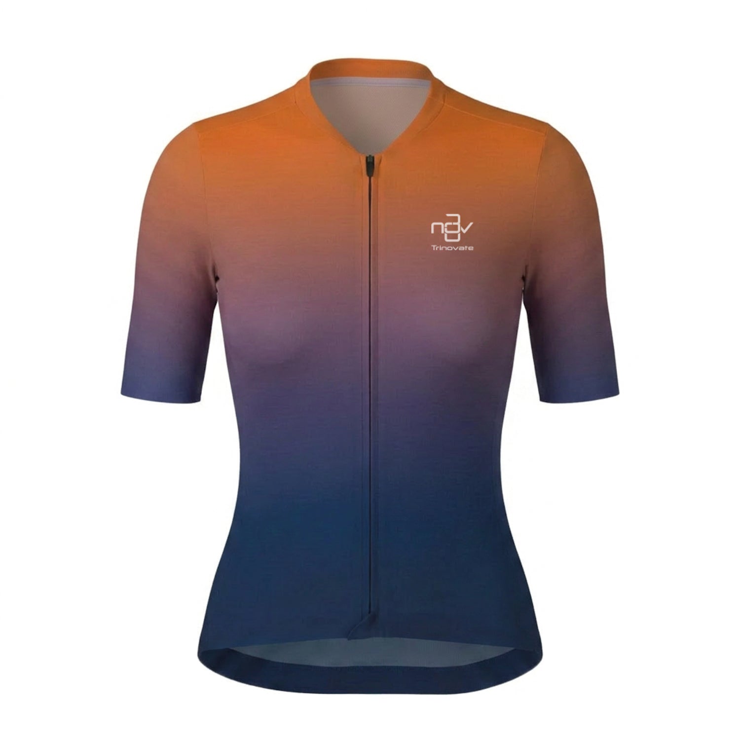 Trinovate Elite Cycling Jersey, Damen, sunset-surge, Ansicht von vorn