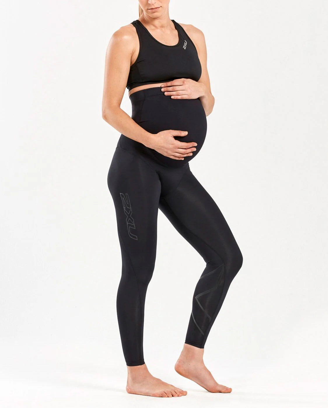 2XU Prenatal Active Tights, Damen, Black/Nero