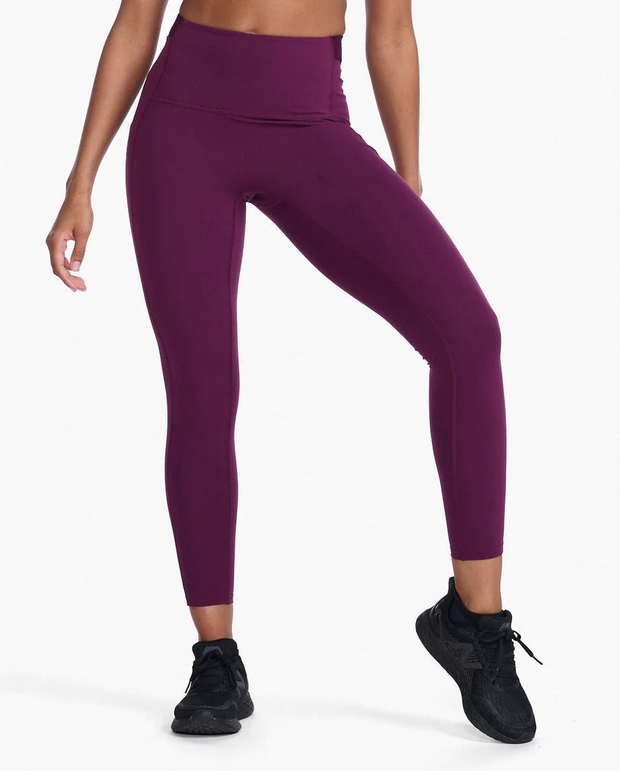 2XU Form Stash Hi-Rise Compression Tight, Damen, Beet/Beet