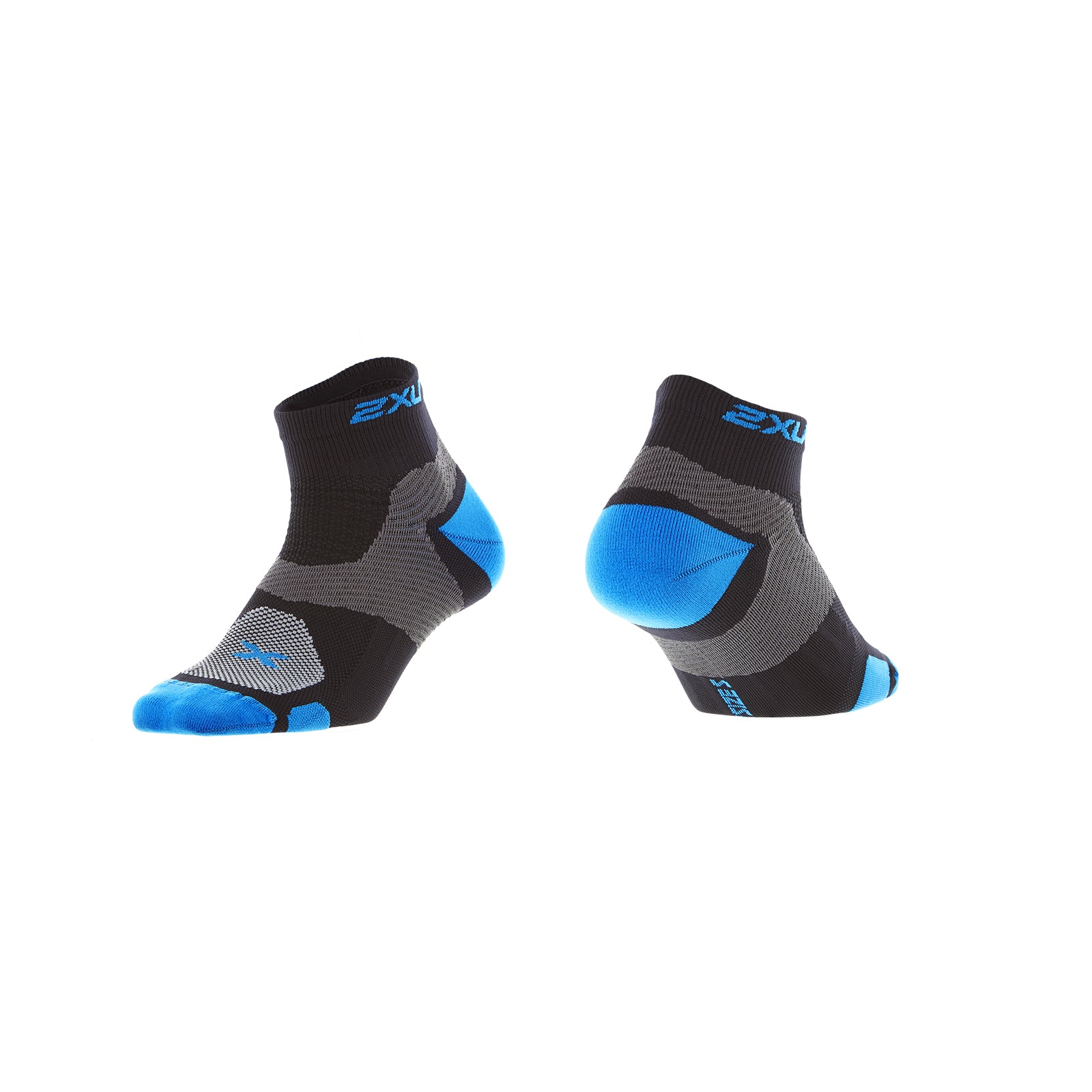 2XU Training Vectr Socks, Damen, schwarz/blau