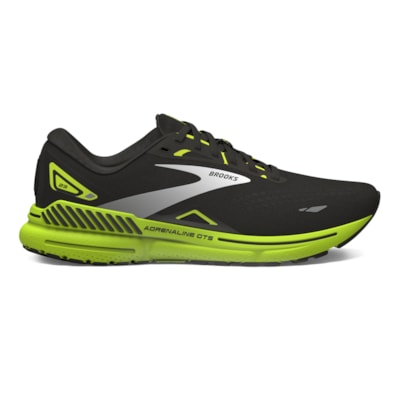 Brooks Adrenaline GTS 23, Herren, Black/Green/White