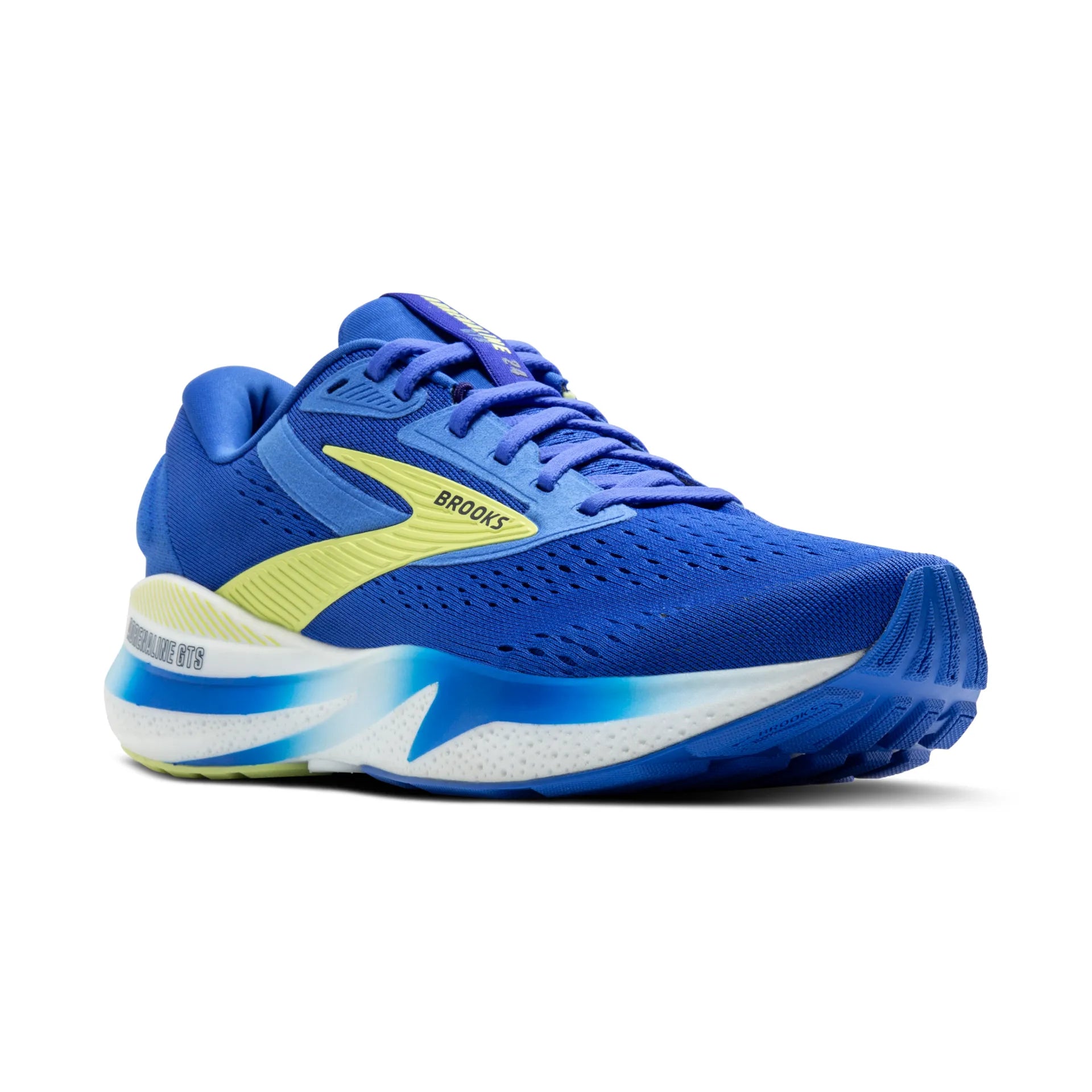 Brooks Adrenaline GTS 24, Herren, Cobalt/Neo Yellow/Peacoat