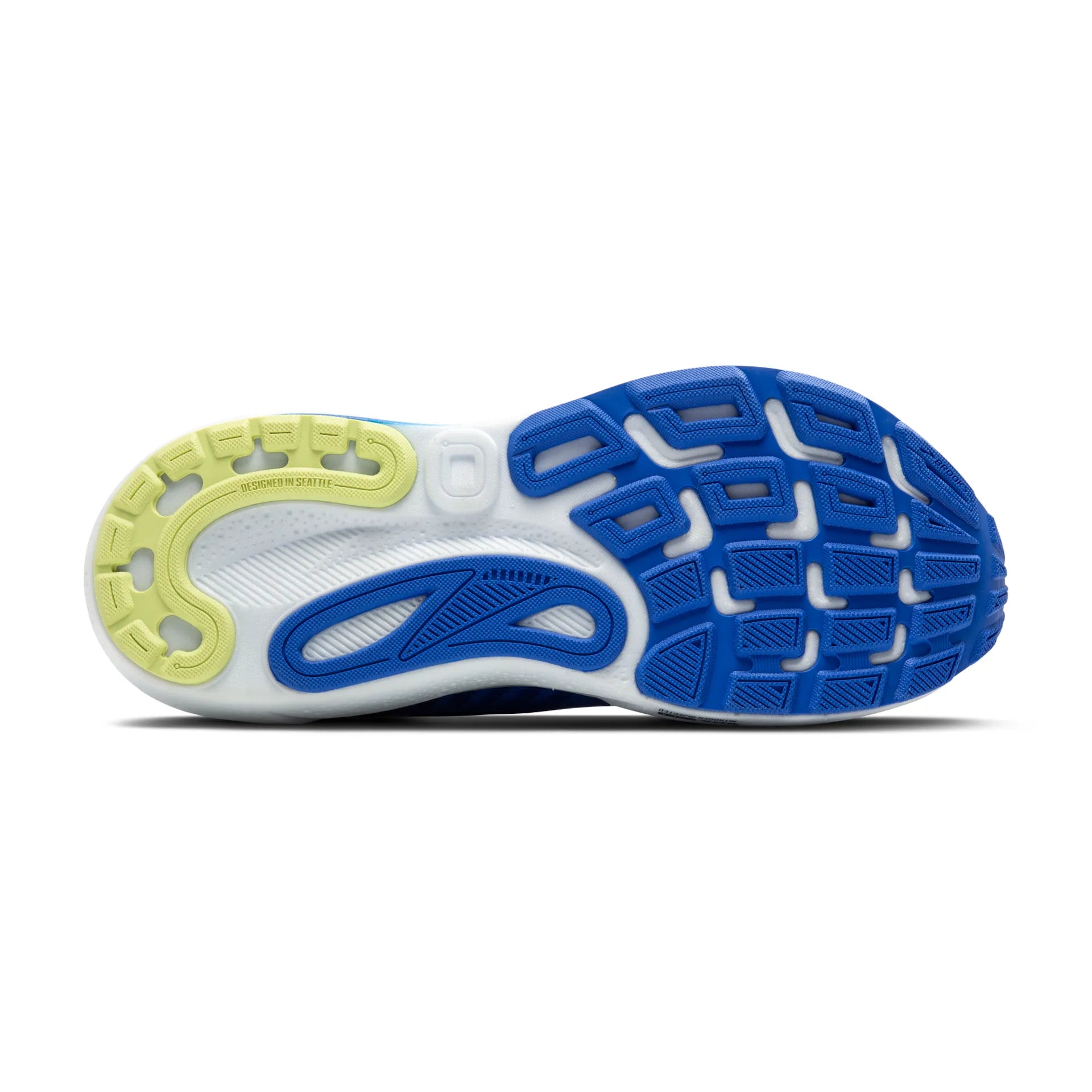 Brooks Adrenaline GTS 24, Herren, Cobalt/Neo Yellow/Peacoat