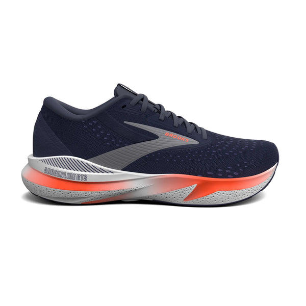 Brooks Adrenaline GTS 24, Laufschuhe, Herren, Peacoat/Orange