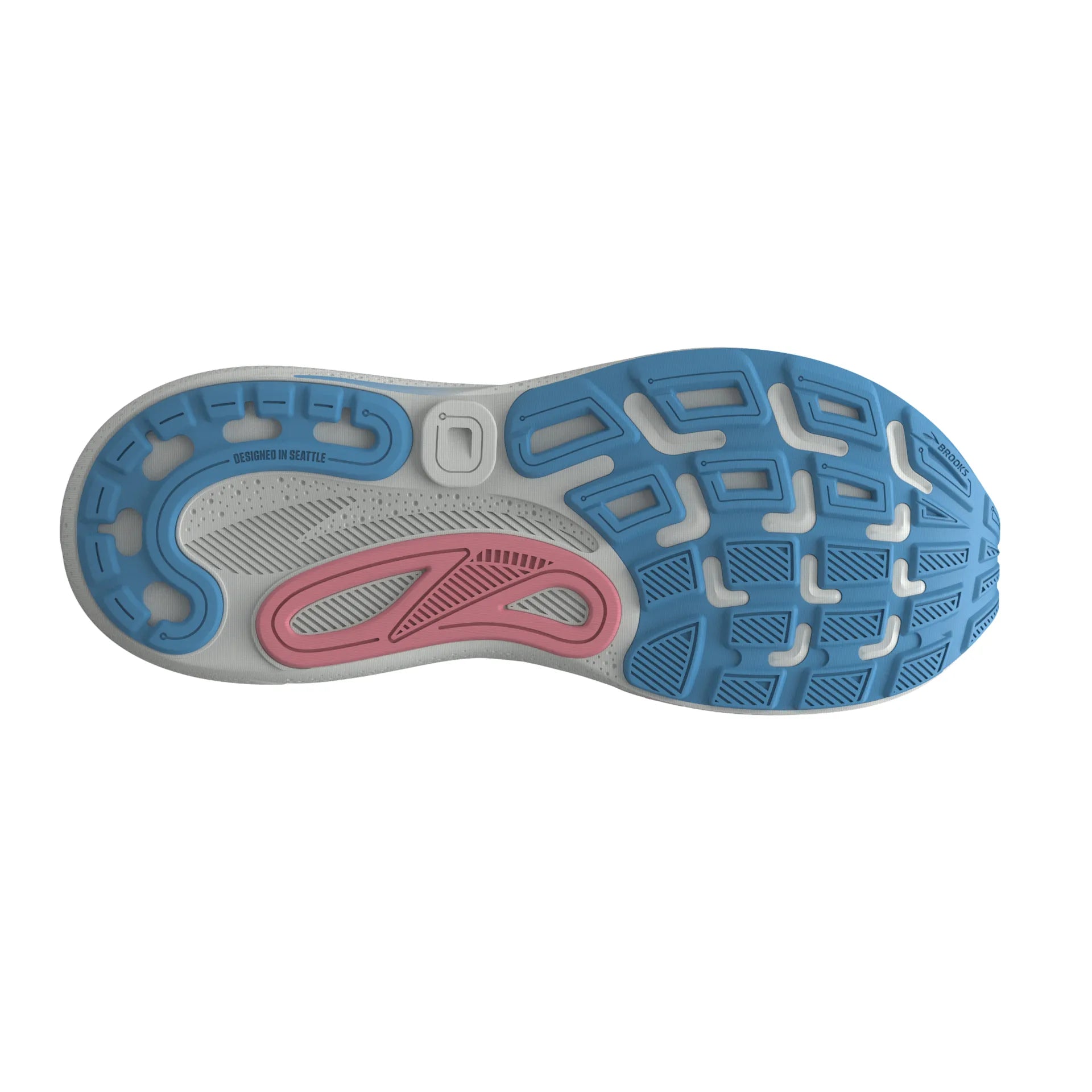 Brooks Adrenaline GTS 24, Damen, Bonnie Blue/Grey/Pink