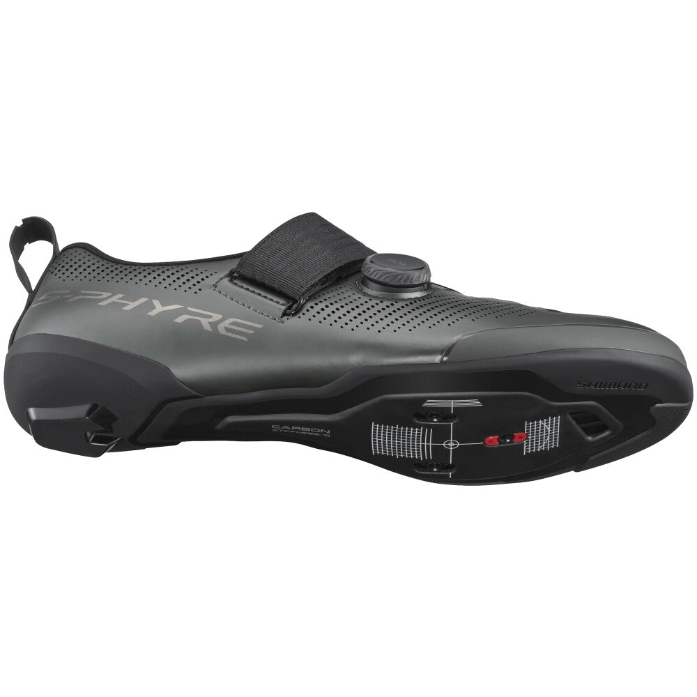fahrradschuhe trier Shimano Fahrradschuh, Triathlon-/ Rennradschuh S-PHYRE TR903, unisex,