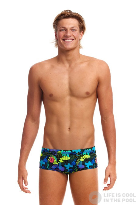 Way Funky Funky Trunks Classic Trunks Poppy Long, Badehose, Herren