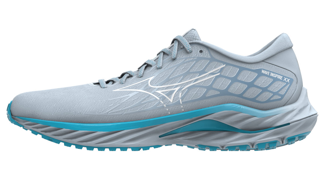 MIZUNO Wave Inspire 20, Damen, Plein Air/River Blue