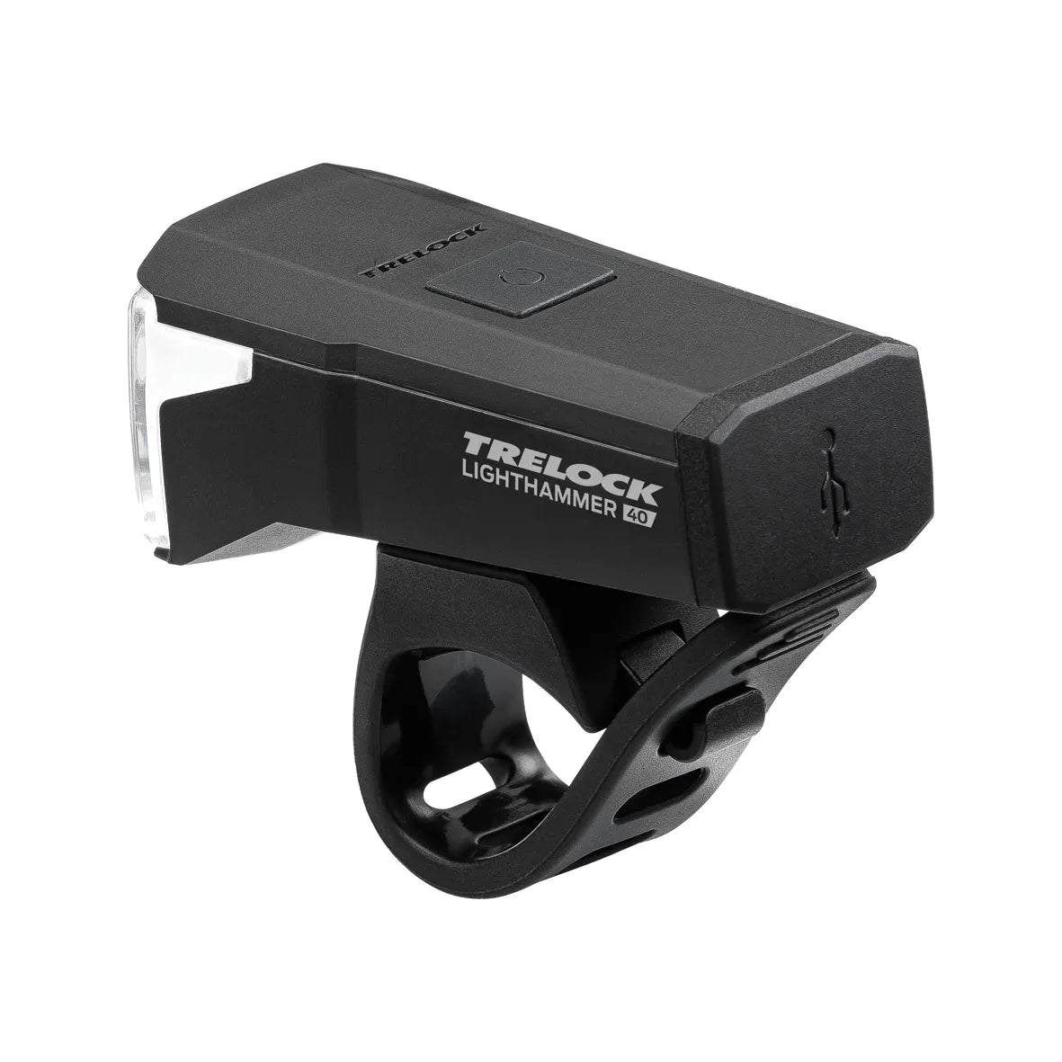 Trelock LS 440 LIGHTHAMMER 40 LUX USB / LS 740 I-GO® VECTOR (Set), Fah
