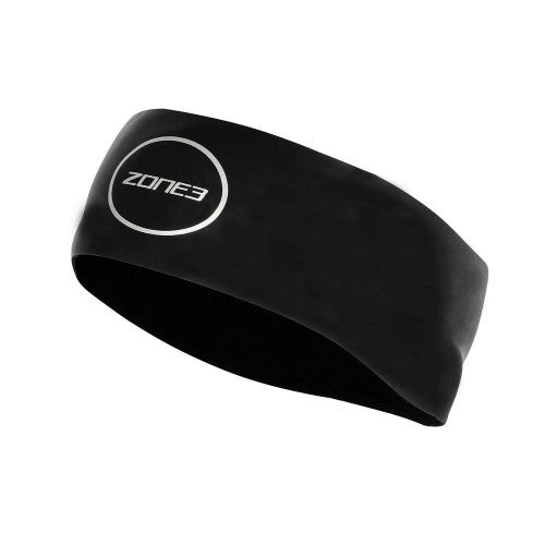 ZONE3 Neoprene Headband, Neoprenstirnband, black/white