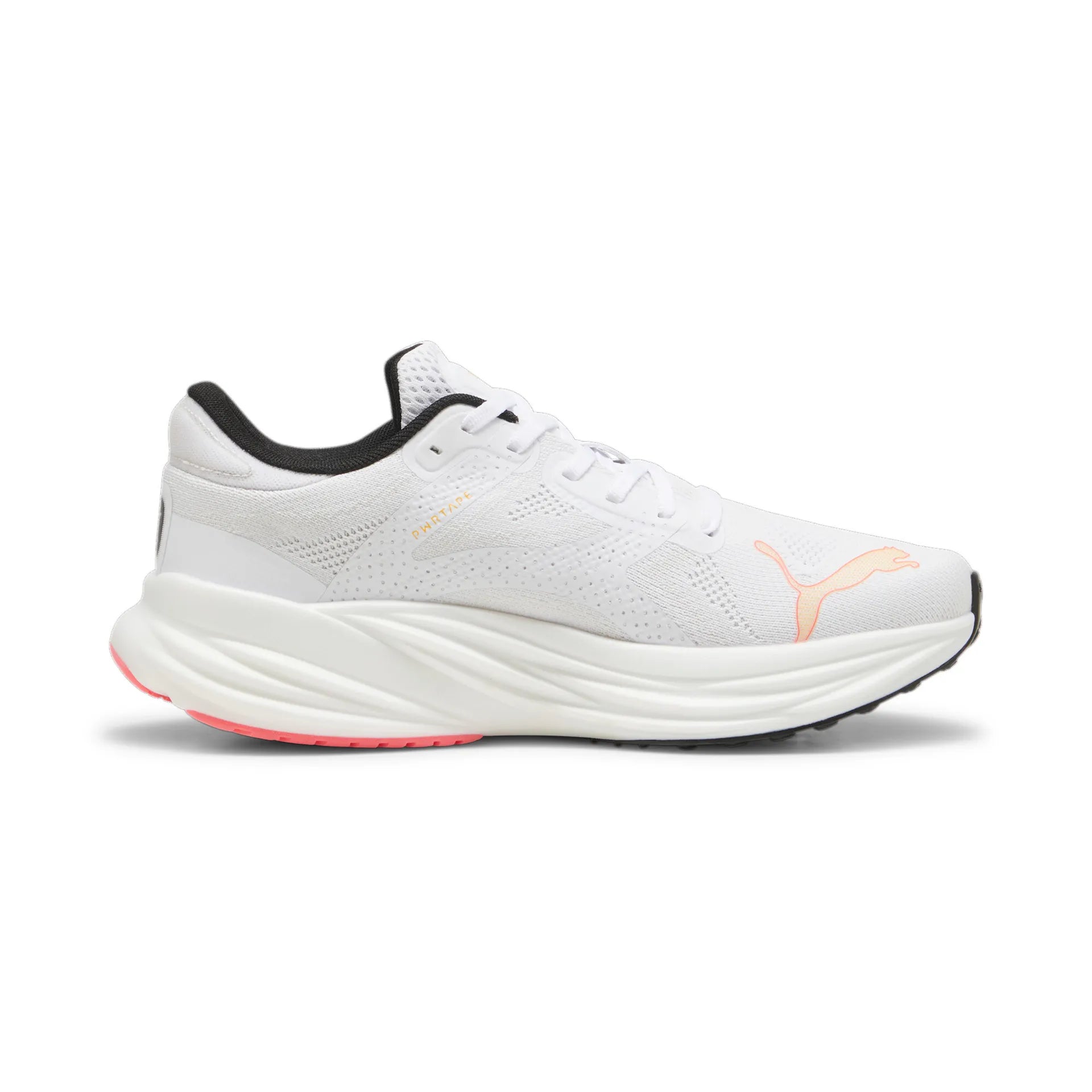 Puma Magnify NITRO 2, Laufschuhe, Herren, PUMA White-Sun Stream-Sunset Glow