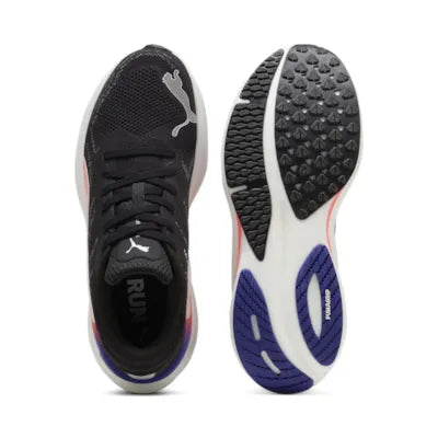 Puma Magnify NITRO 2, Laufschuhe, Herren, PUMA Black-Lapis Lazuli-Sunset Glow