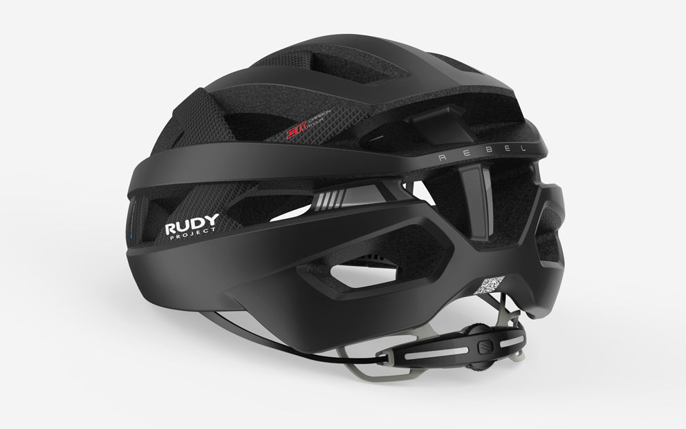 rudy project fahrradhelme RUDY Project Rebel, Radhelm, Carbon Black/Matte