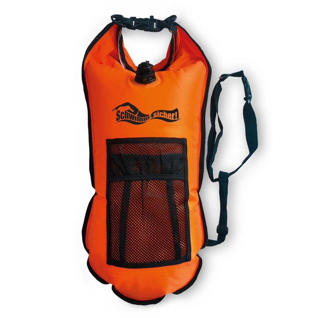 schwimm-sicher.de Swim & Safety Buoy Mesh, orange