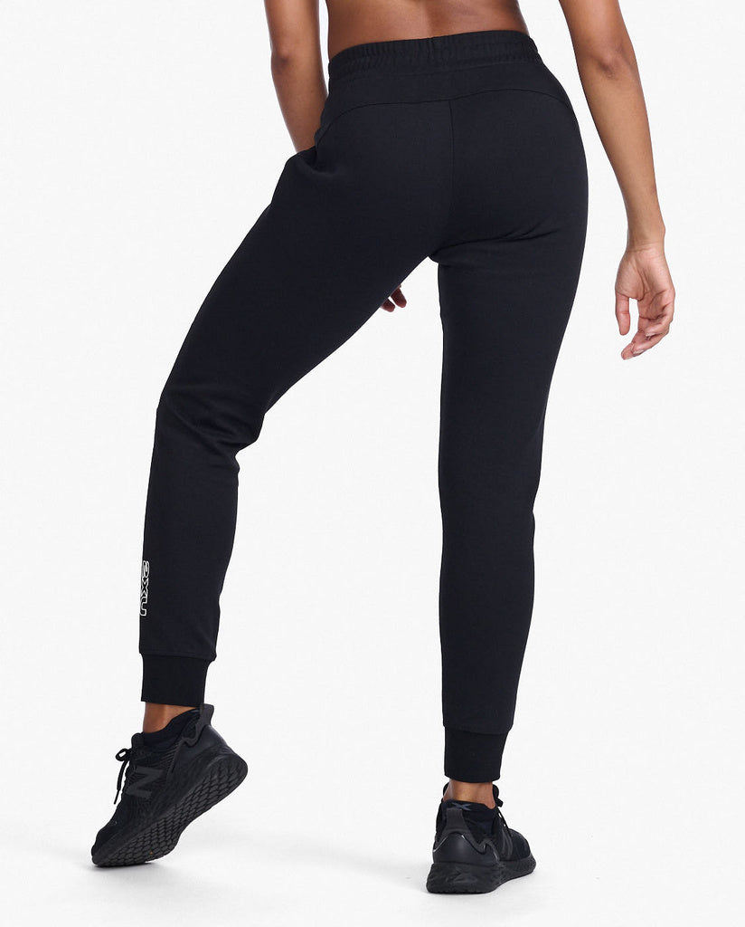 2XU Commute Trackpant, Damen, Black/White