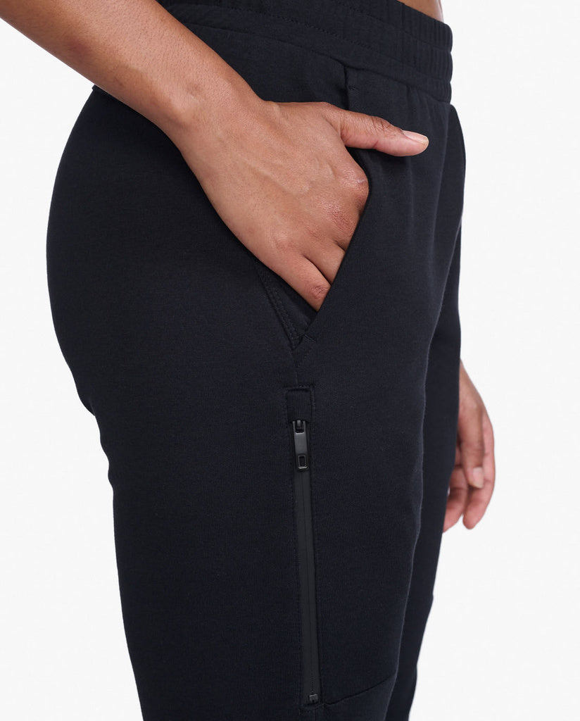 2XU Commute Trackpant, Damen, Black/White