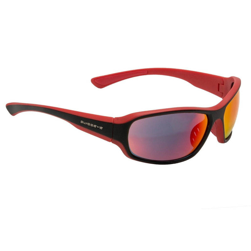 Swisseye Freeride, matt black/red, smoke BR Revo lenses, sports glasses, cycling glasses