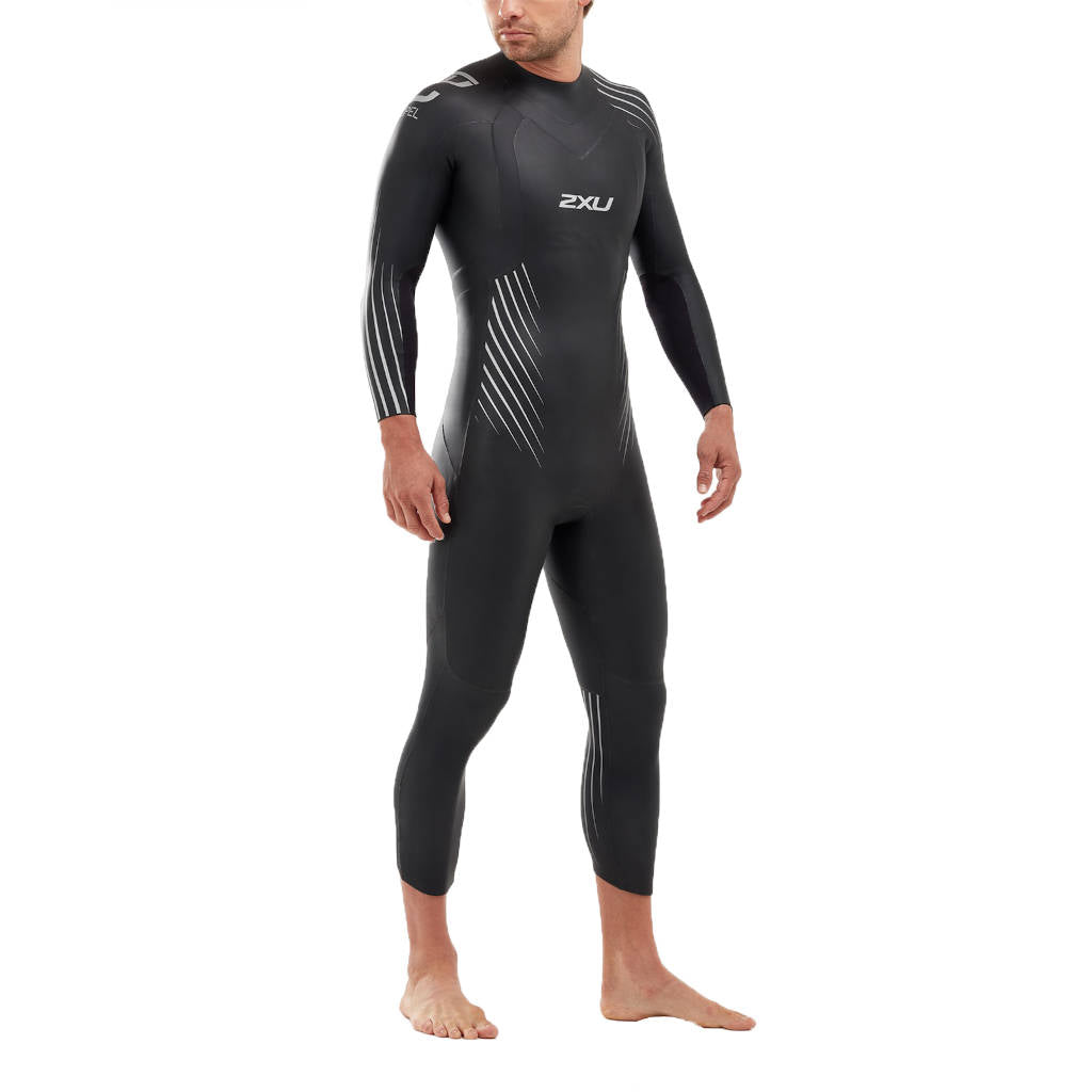 2XU P:1 Propel, wetsuit, black/silver, black/silver, men, 2023