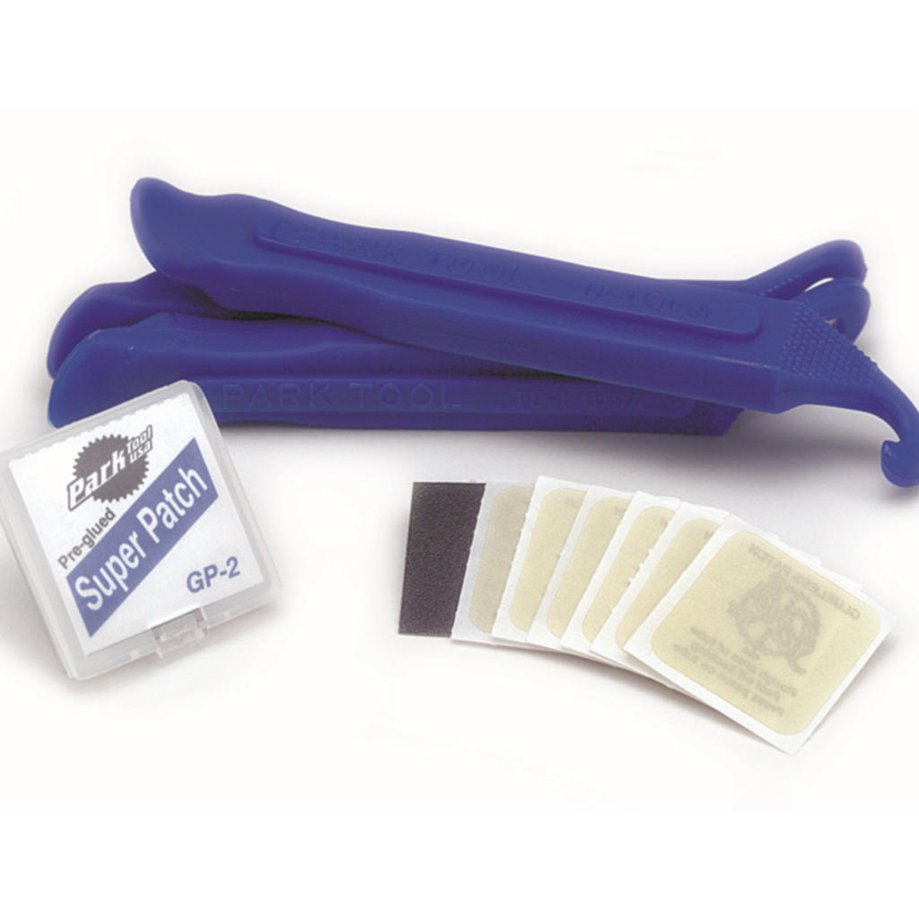 Park Tool TL-1 Reifenheberset+selbstklebende Flicken
