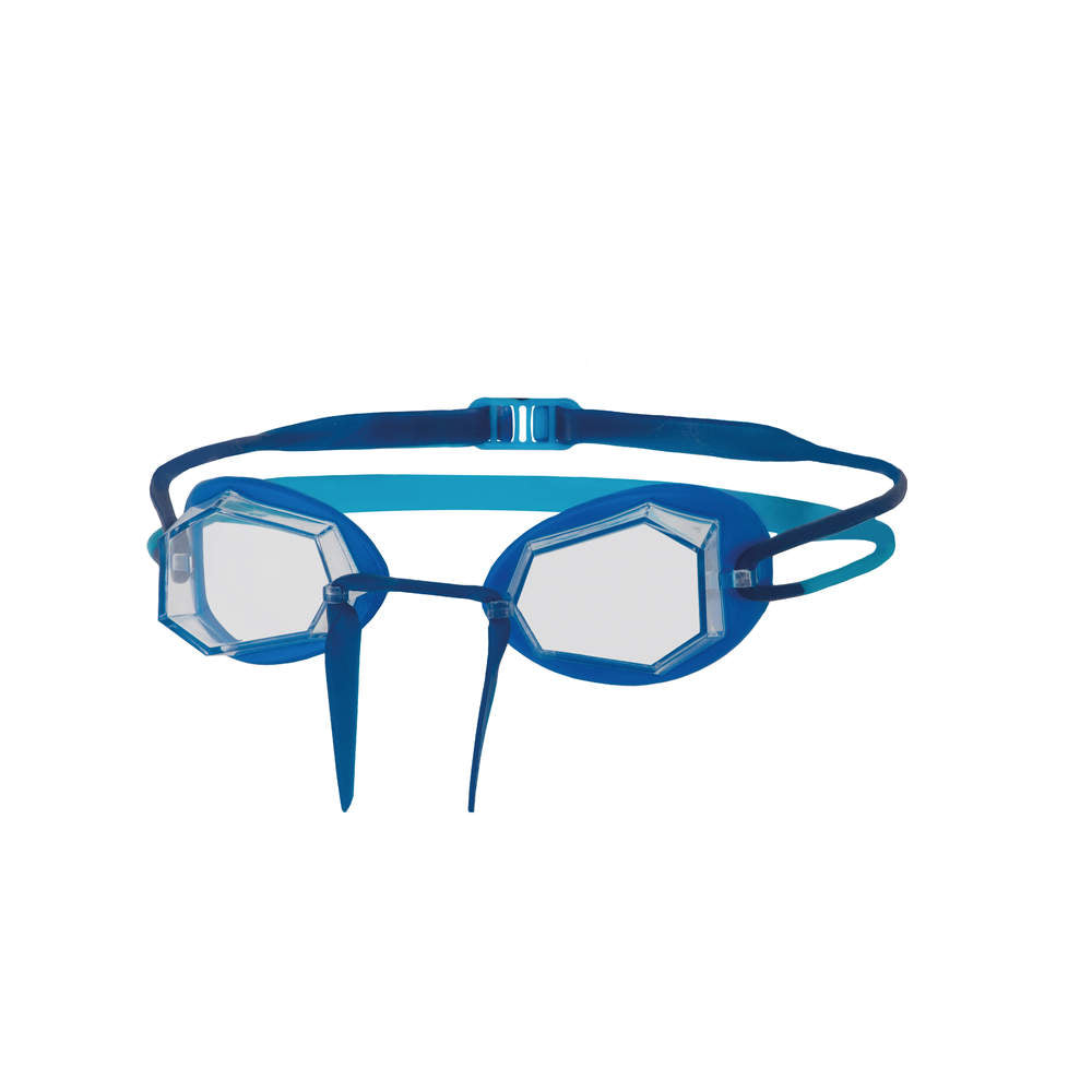 Zoggs Diamond, blue/blue/reef clear, blue, clear lenses 