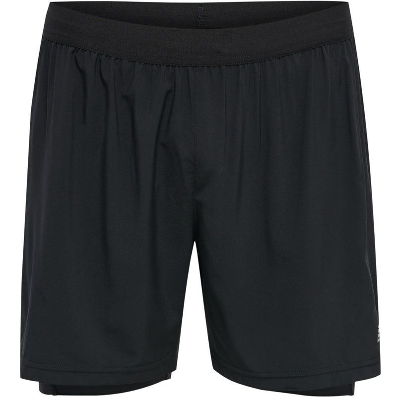 Newline Men Core 2-IN-1 Shorts, Laufhose, Shorts, Herren, schwarz