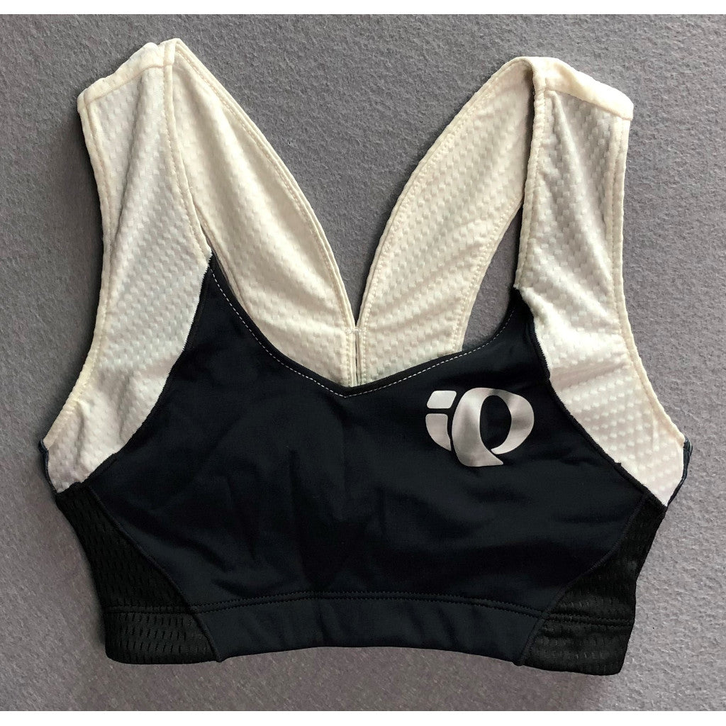 Pearl Izumi bustier, singlet, black/white, with discoloration