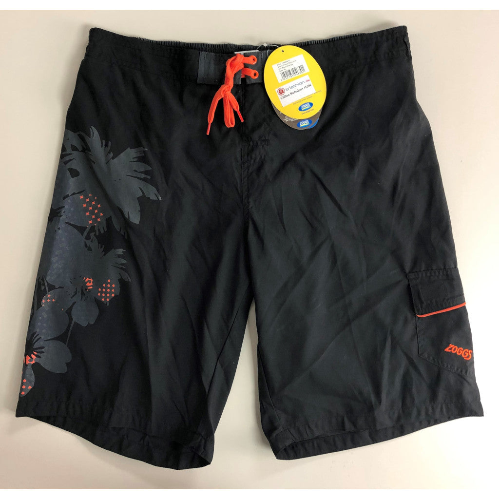 Zoggs Clifton Short 21", swimming trunks, men, black/orange