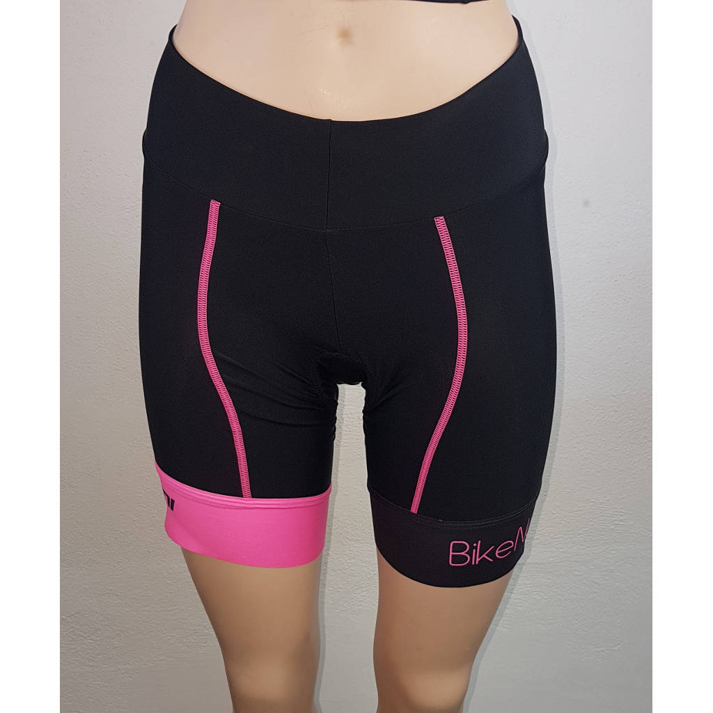 Doltcini Sportswear, Cycling Pant Pro, shorts, women, black/pink