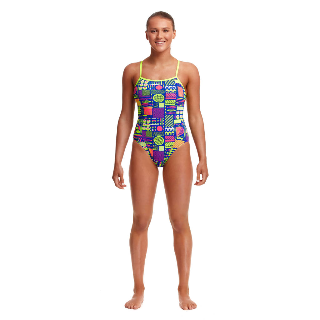 Way Funky Mother Funky Funkita Single Strap One Packed Lunch Swimsuit Women's