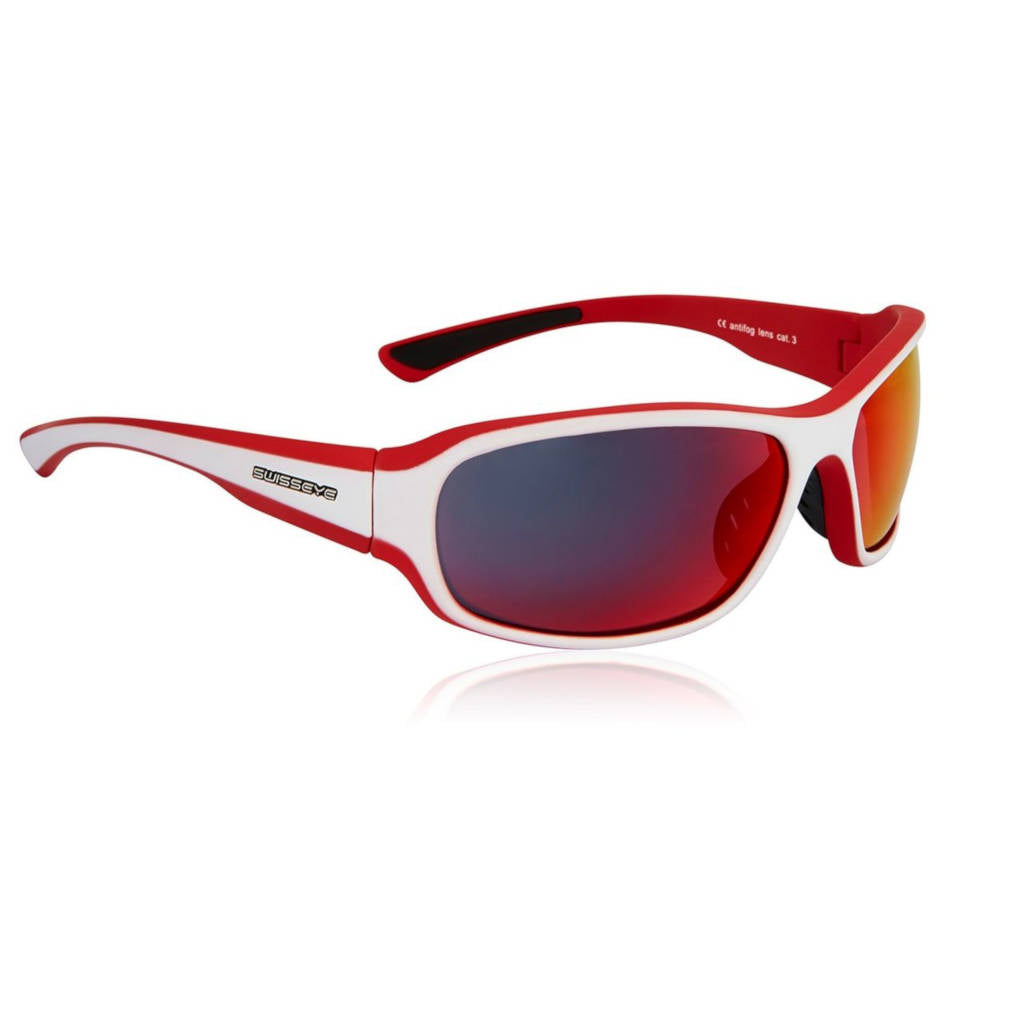 Swisseye Freeride, red matt, smoke BR Revo lenses, sports glasses, cycling glasses