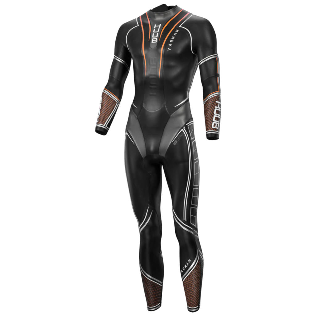 Tester Huub Varman 3:5 Wetsuit Men's 2021 Black/Grey/Orange