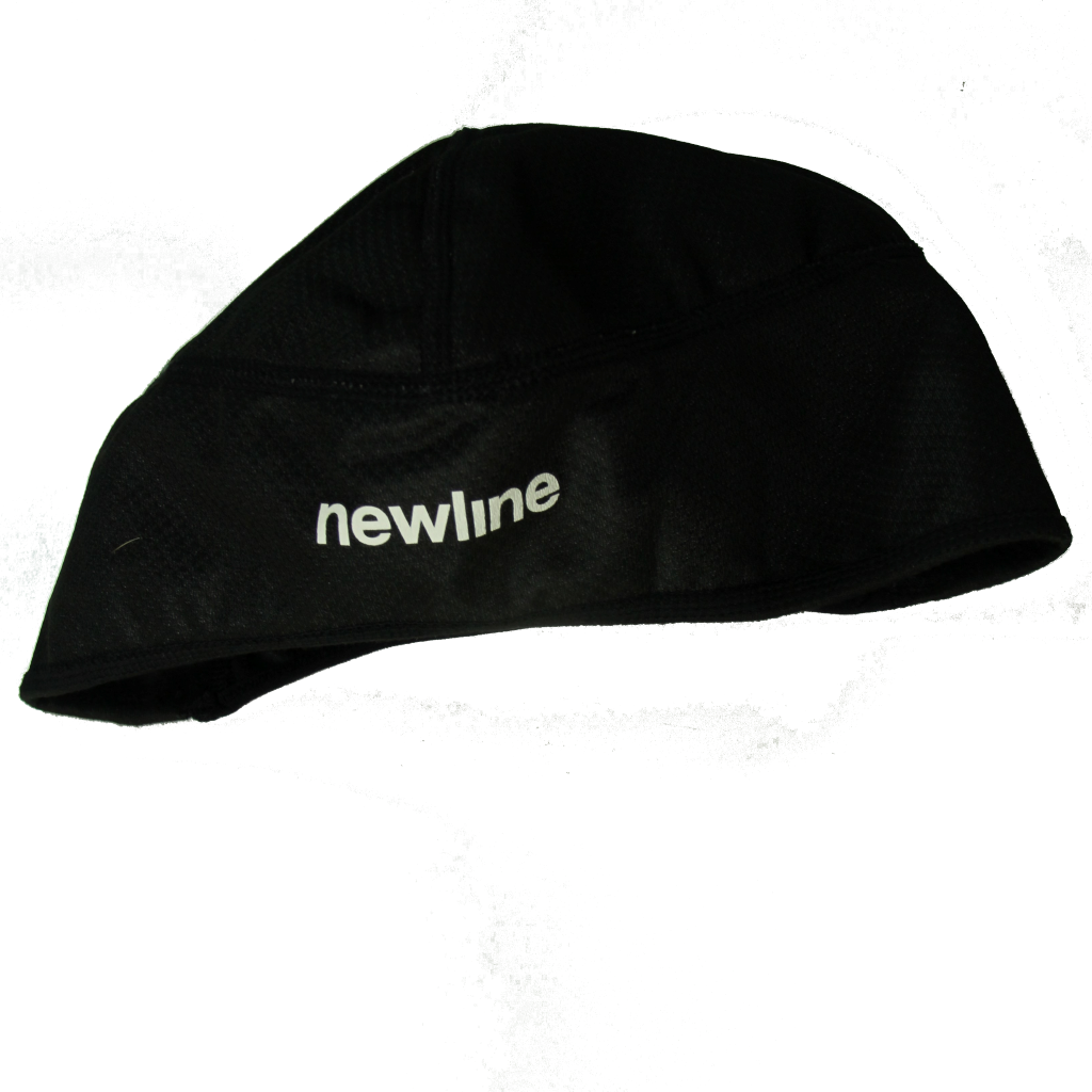 Newline Thermal Cap w/wind protection, black, unisex, size M