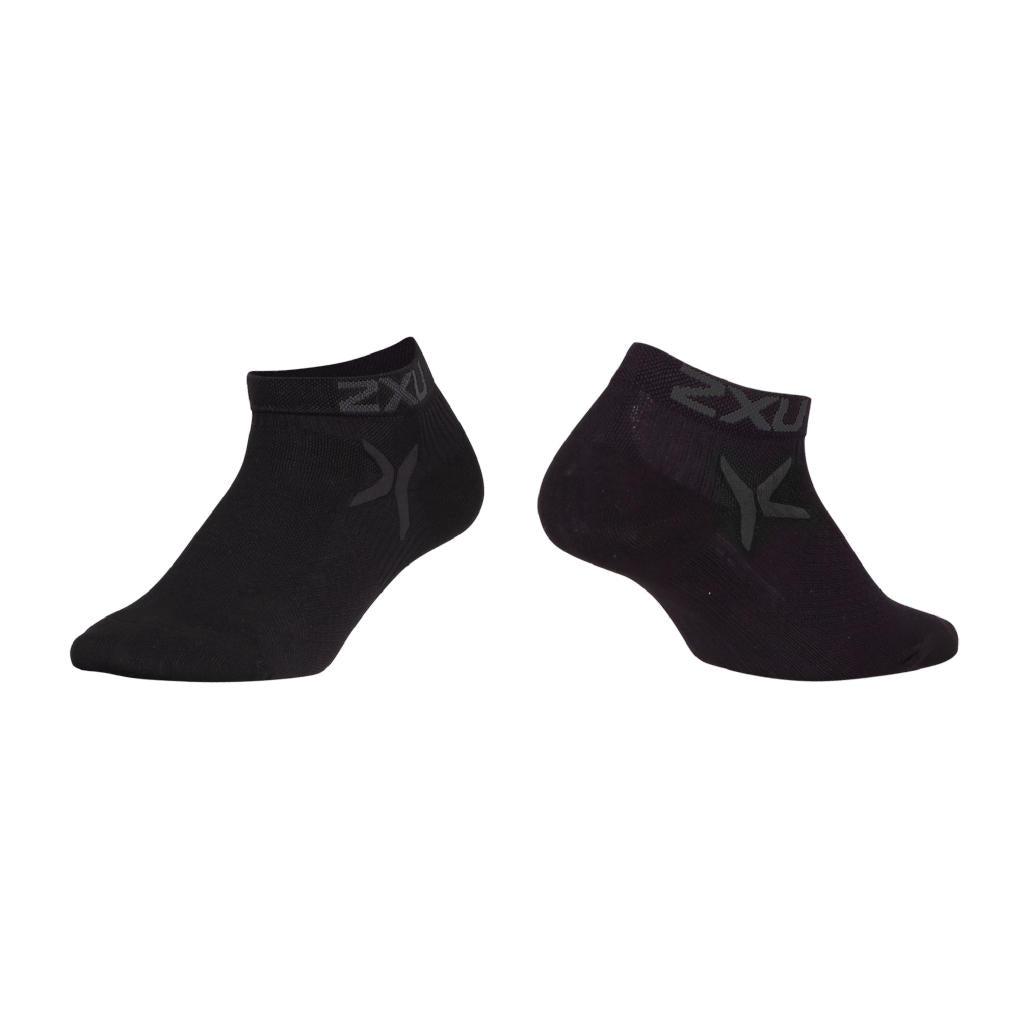 2XU Performance Low Rise Socks, Black