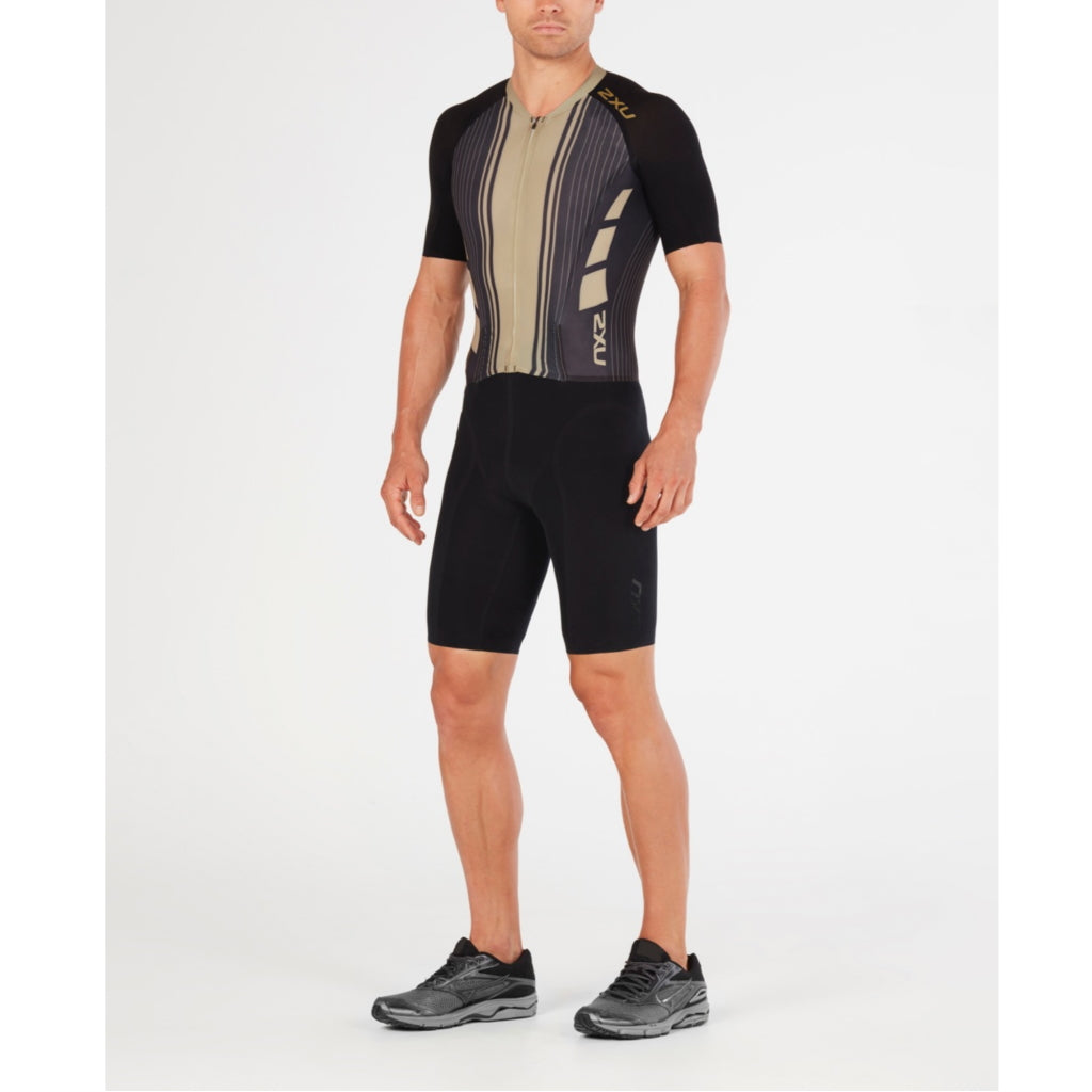 2XU Project X, trisuit, men, black/gold 