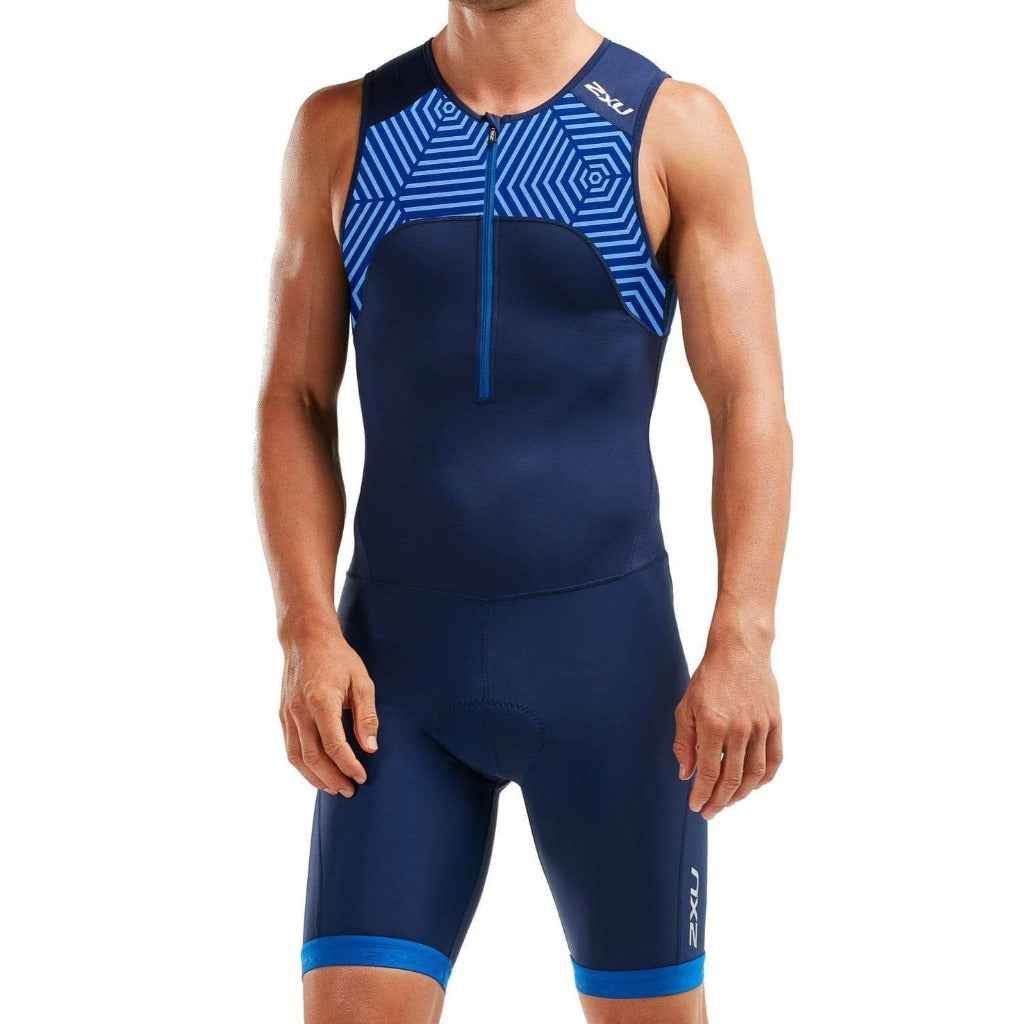 2XU Active TriSuit, Herren, navy/blue Lines - XS