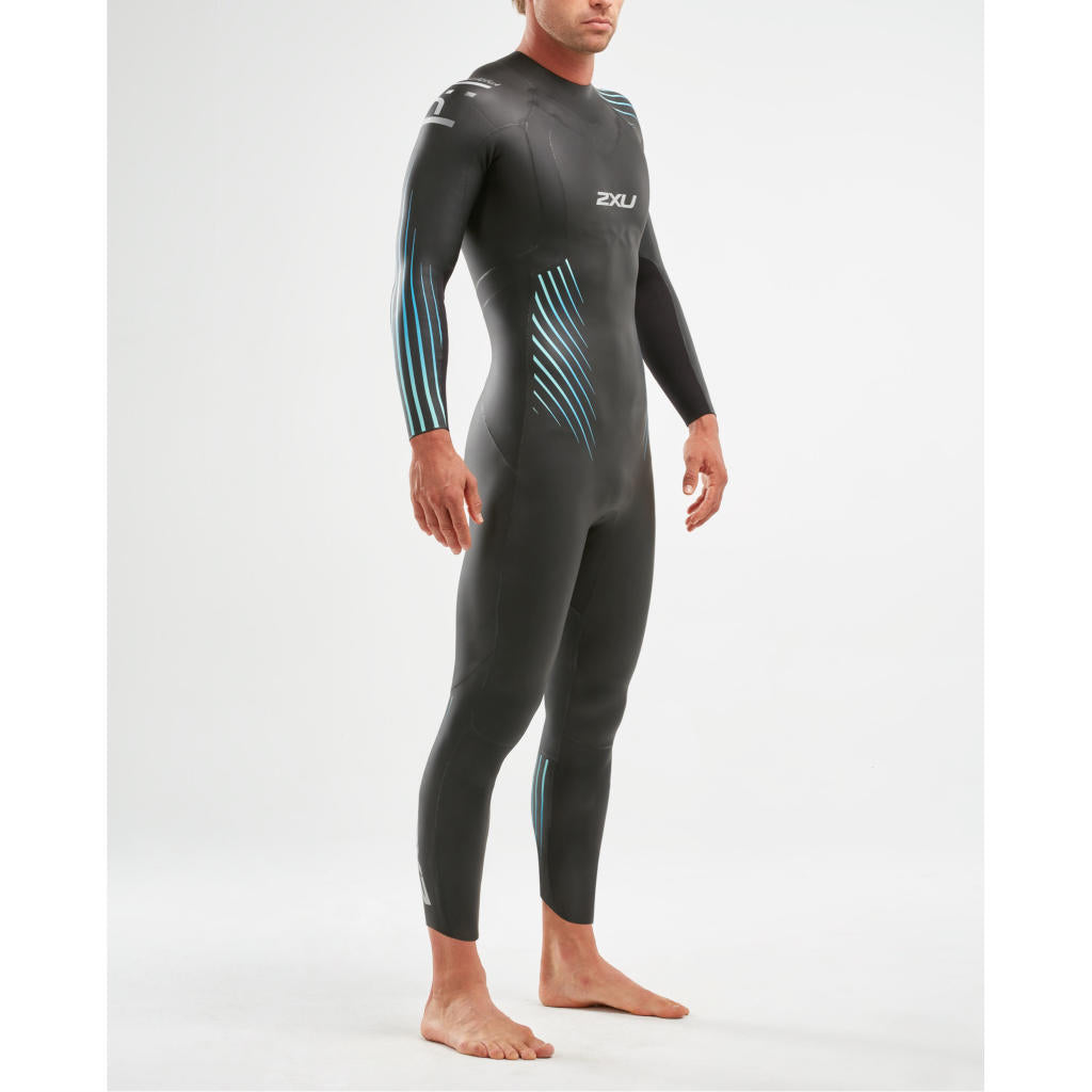 2XU P:1 Propel, wetsuit, black/blue ombre, black-blue, men, 2023