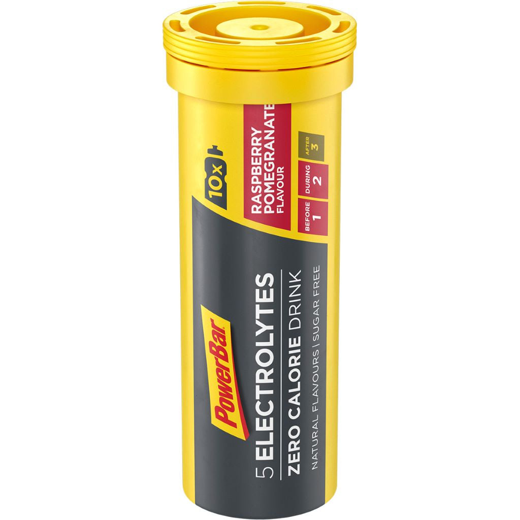 Powerbar 5 Electrolytes, Raspberry-Pomegrante, Himbeer-Granatapfel, 10 Tabs
