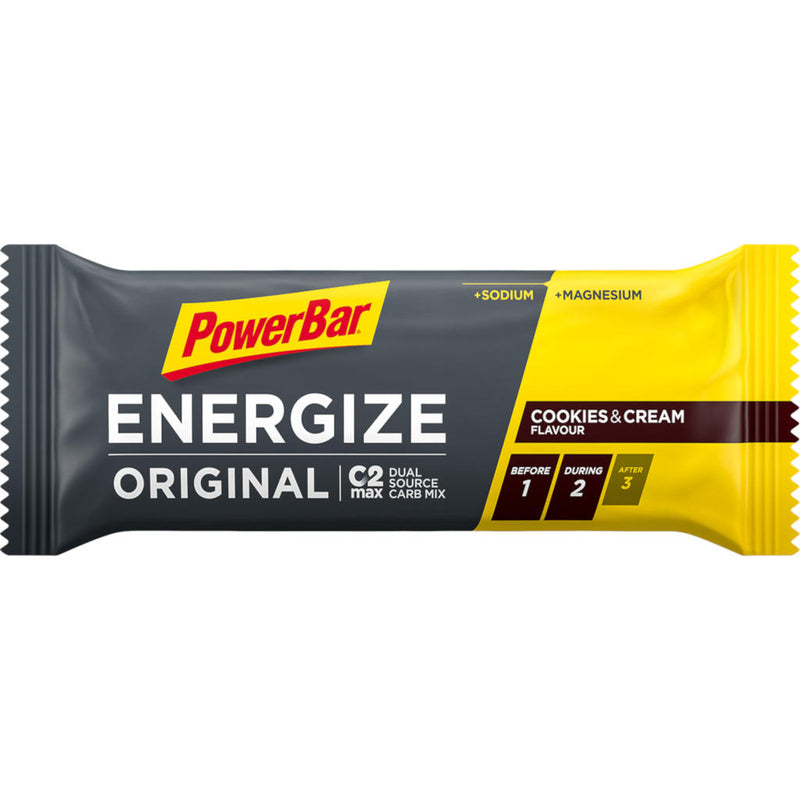 Powerbar Energize Original Riegel, Cookies & Cream, 55 g
